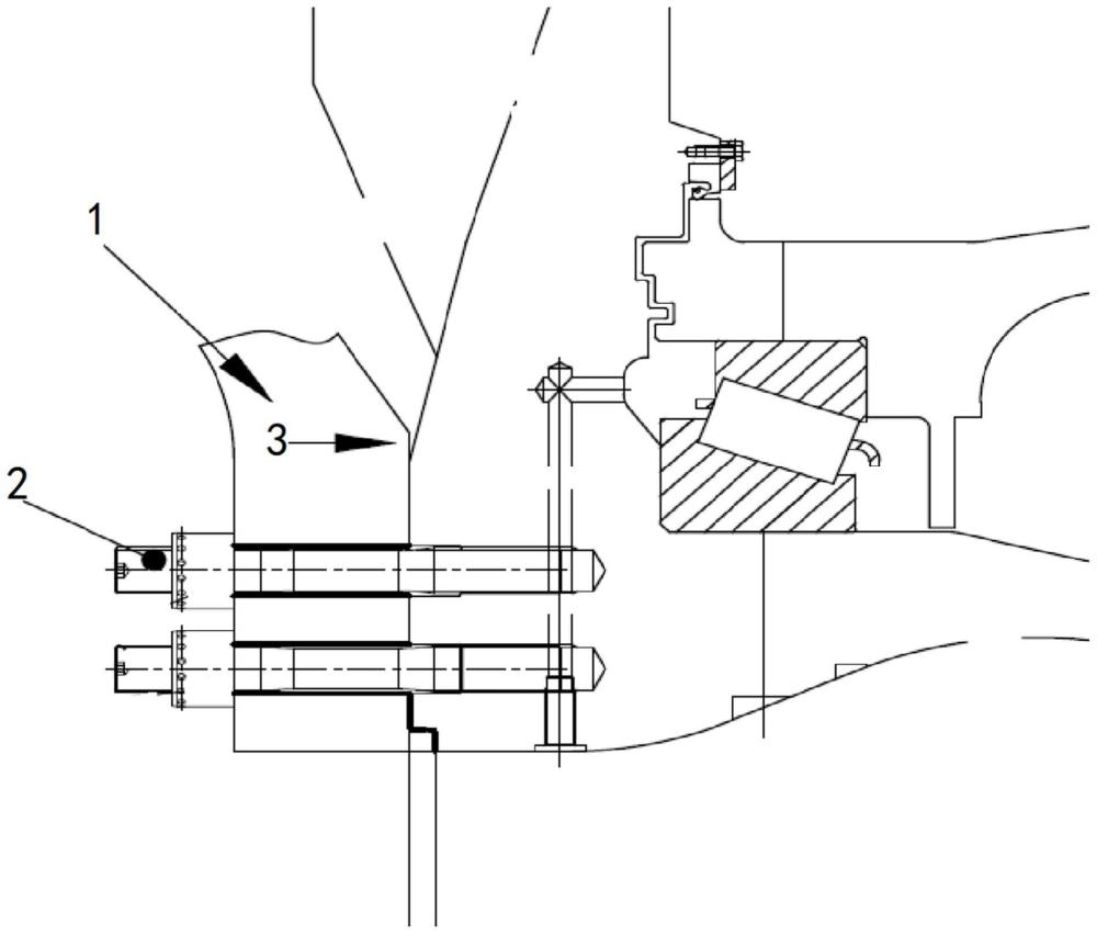 一种消除轮毂与发电机连接法兰缝隙的方法与流程