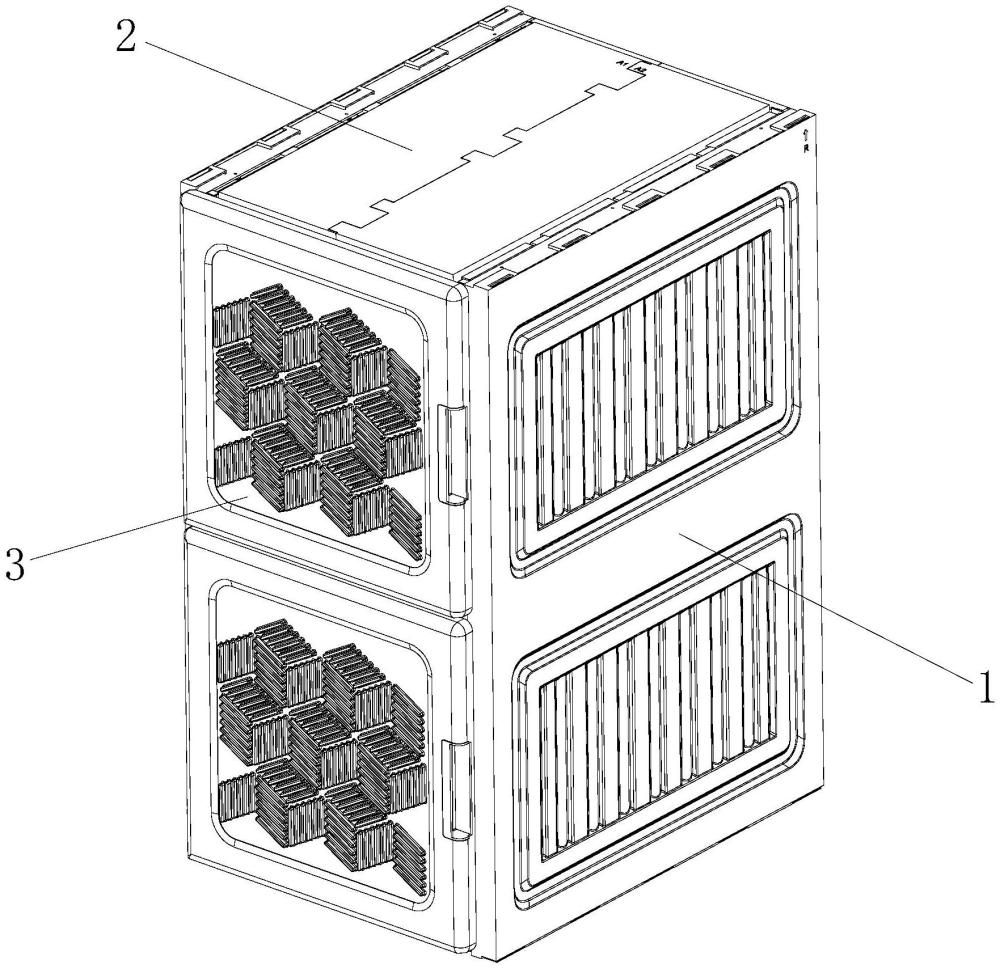 一种可折叠的组合式收纳柜的制作方法