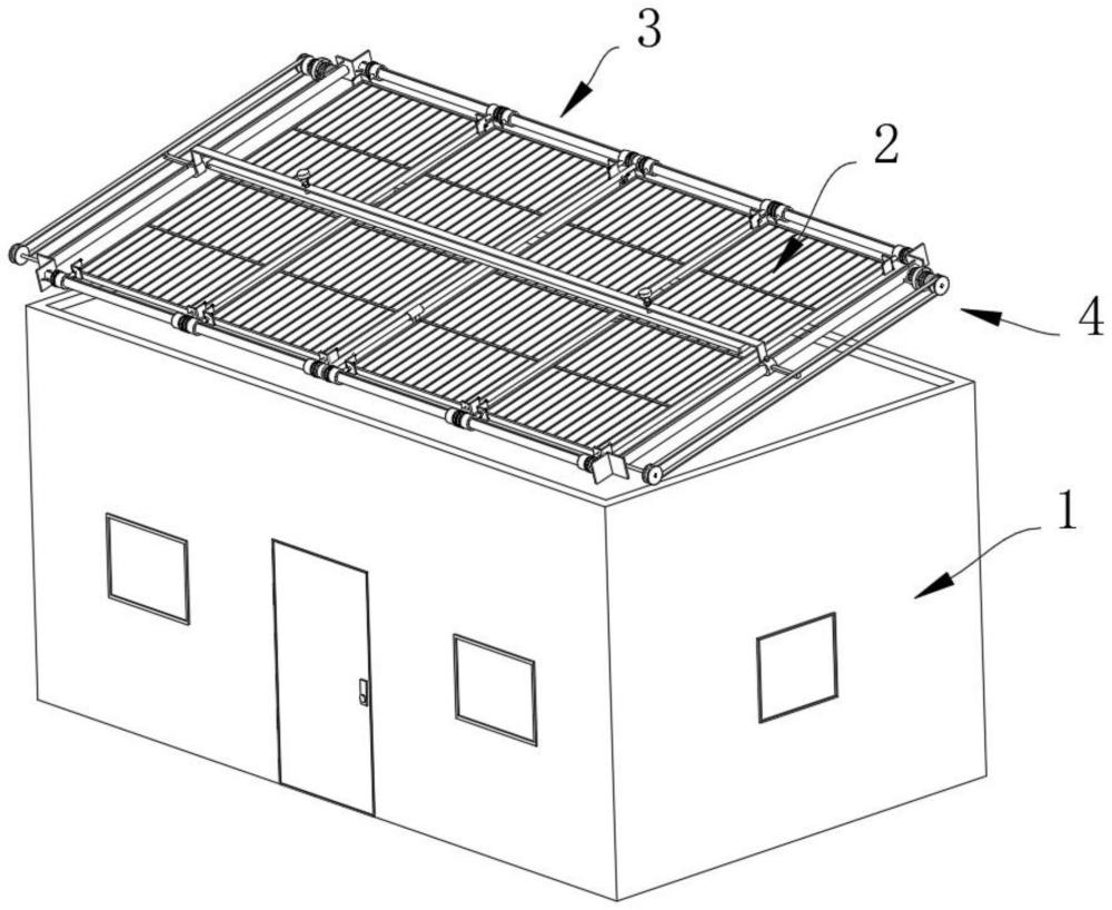 一种便于装配的户用小型屋顶光伏电站的制作方法