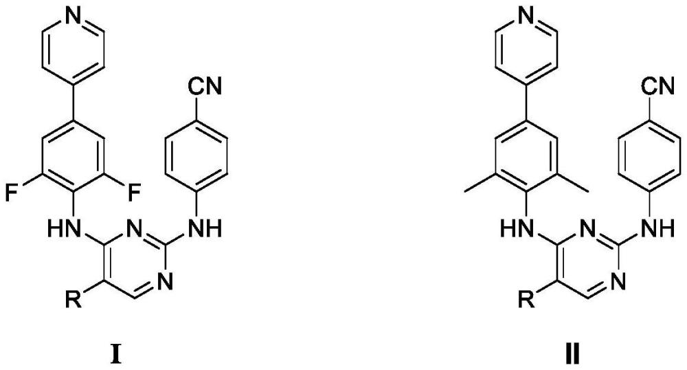 含吡啶-苯环结构的杂芳基嘧啶类衍生物及其制备方法和用途