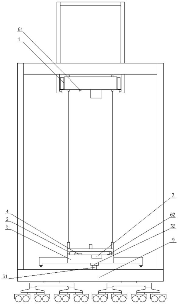 一种充电式集装箱吊具及其起重机的制作方法