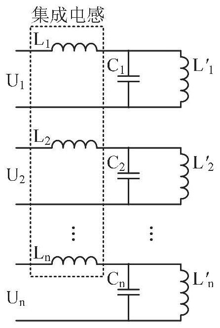 多相谐振电路的环形集成可调电感