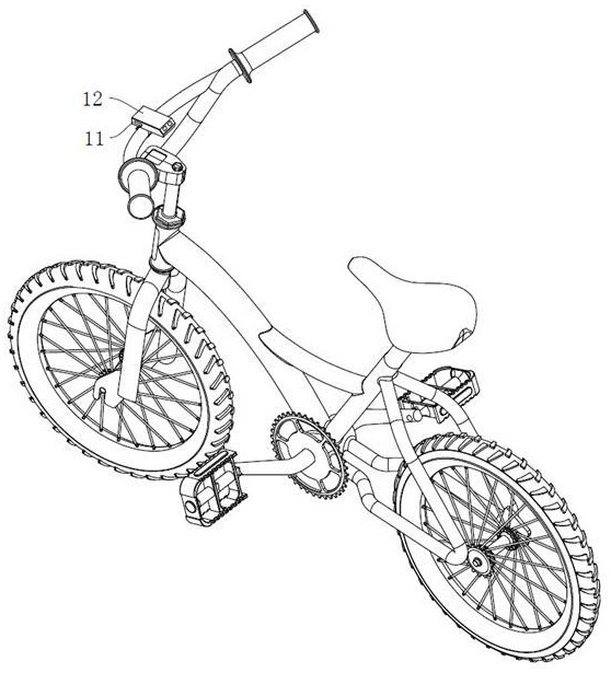 自行车码表保护装置的制作方法