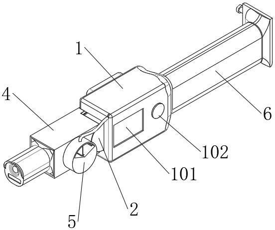 一种建筑工程用距离测量装置的制作方法