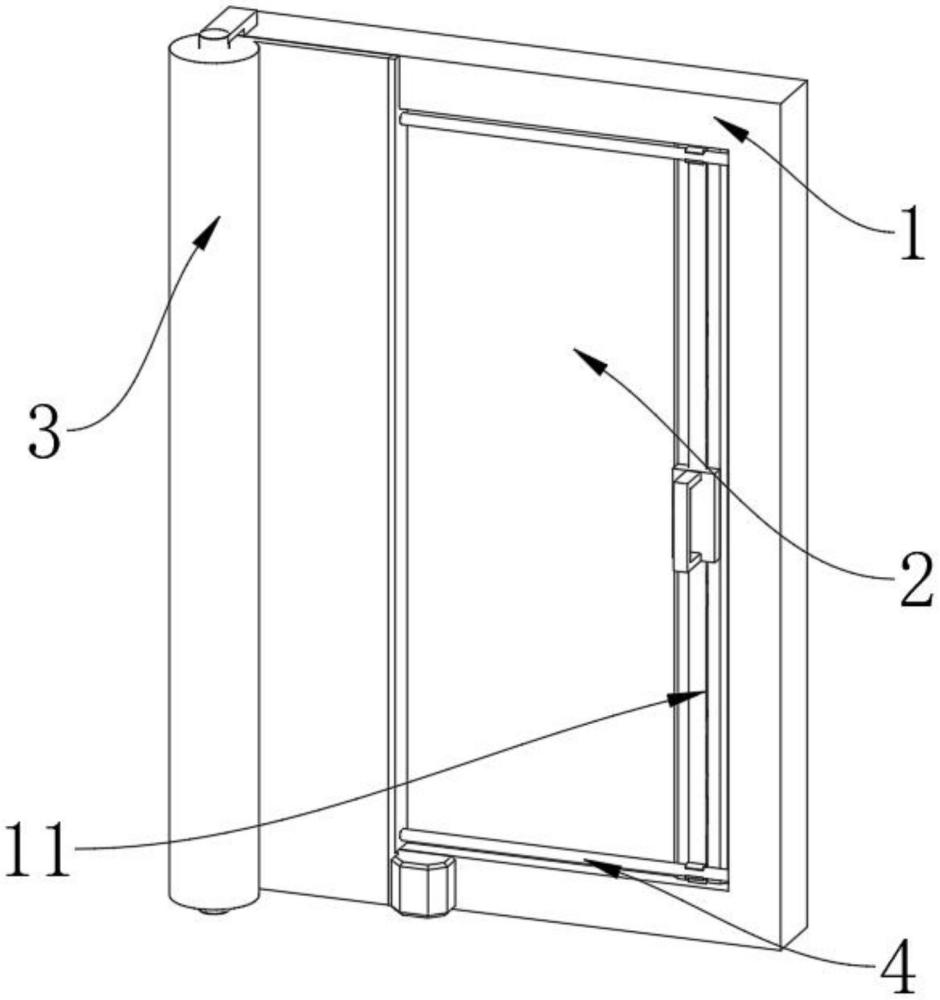 一种具有降噪功能的铝合金窗的制作方法
