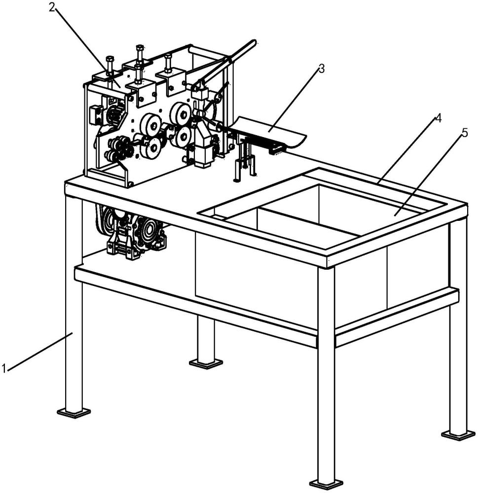 螺旋弹簧生产用绕簧机的制作方法