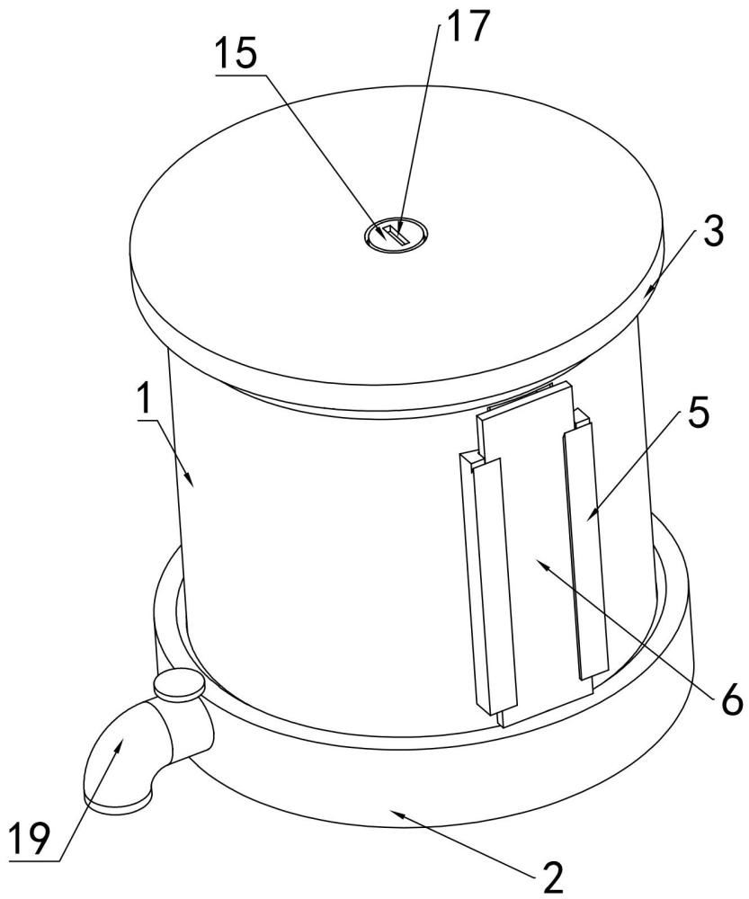 一种荔枝果酒存储用的密封罐结构的制作方法