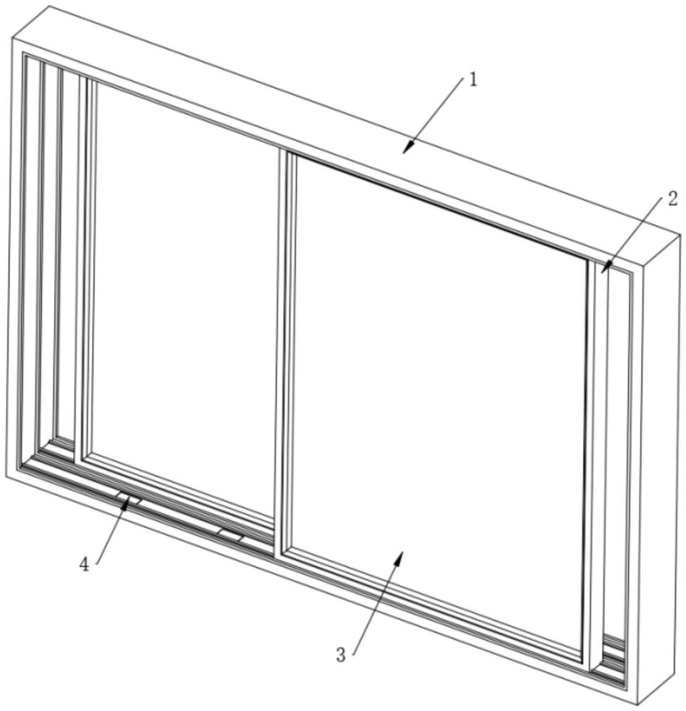 一种门窗防水密封结构的制作方法