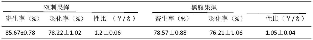 丽盾瘿蜂的人工大量快速扩繁技术