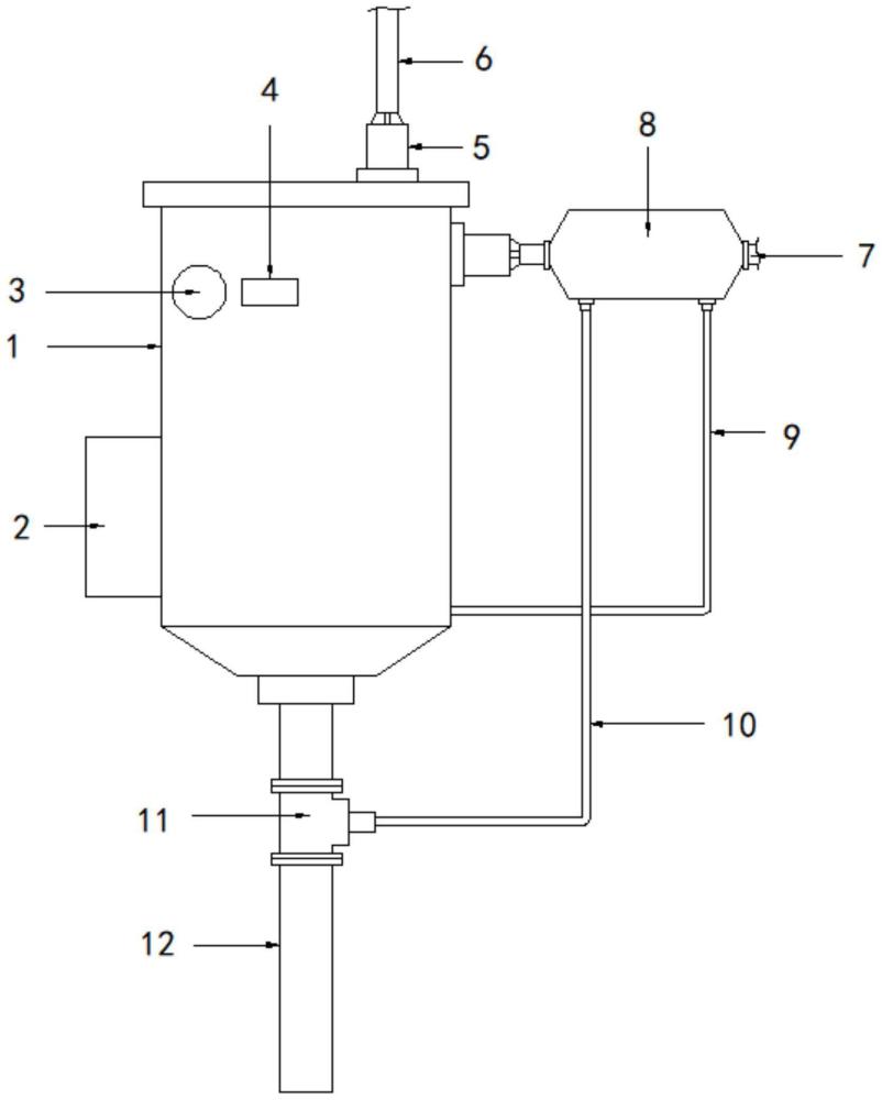 一种蒸汽发生器废气排放管道余热回收装置的制作方法