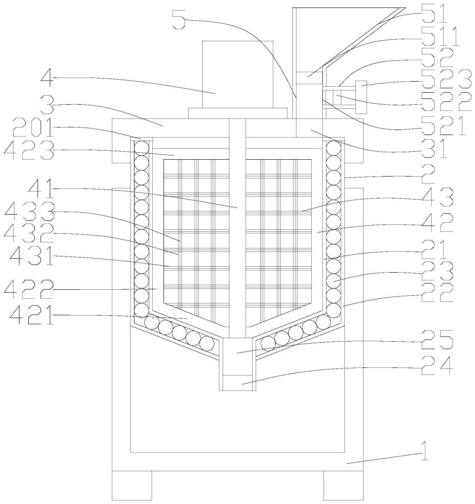 珠光颜料高效烘干装置的制作方法