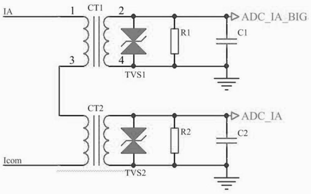 一种适合智能配网小电流接地的工频量采集电路的制作方法