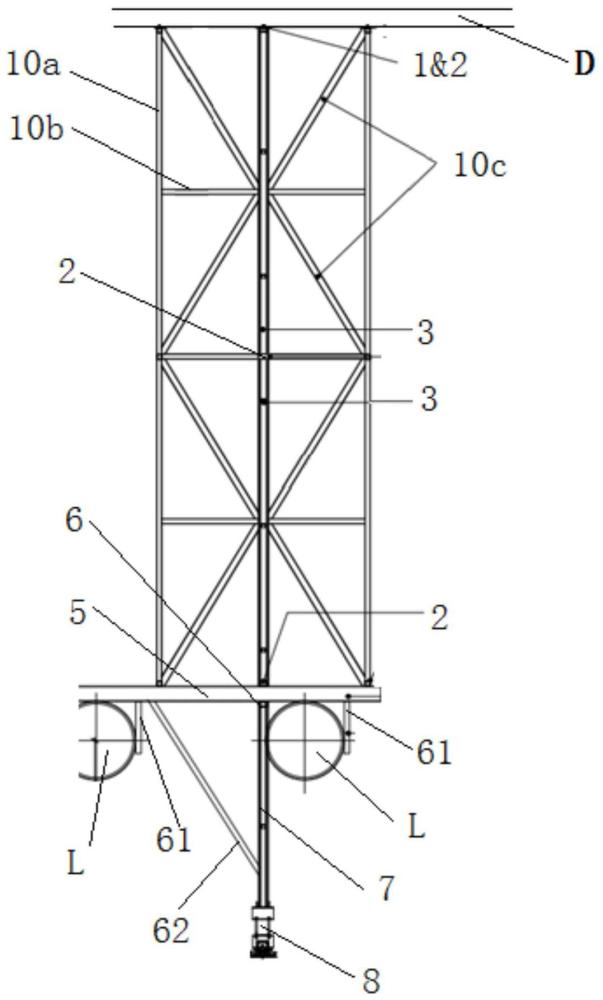 一种可移动隔断上部的超高隔音墙结构及施工工法的制作方法