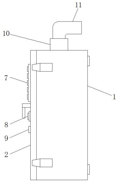 一种带PCB的智能控制柜的制作方法