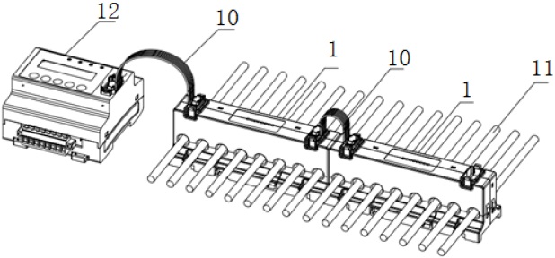 一种开合式多回路光伏电流采集装置的制作方法
