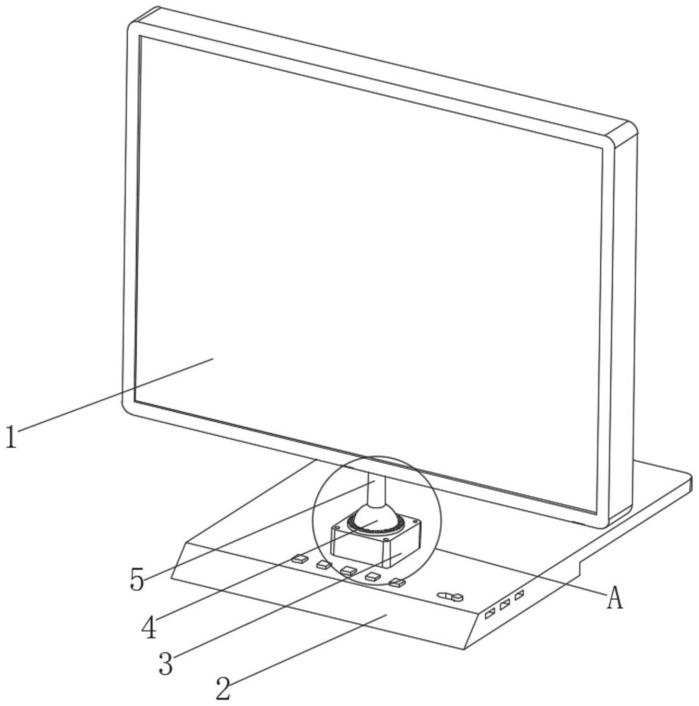 一种可多角度调节的计算机显示屏的制作方法