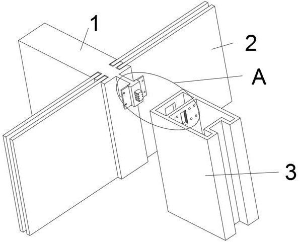 一种隐框立柱装饰条连接用转接件的制作方法
