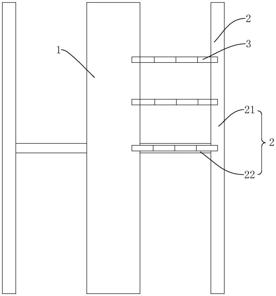 挑空区域用临时脚手架及搭建方法与流程