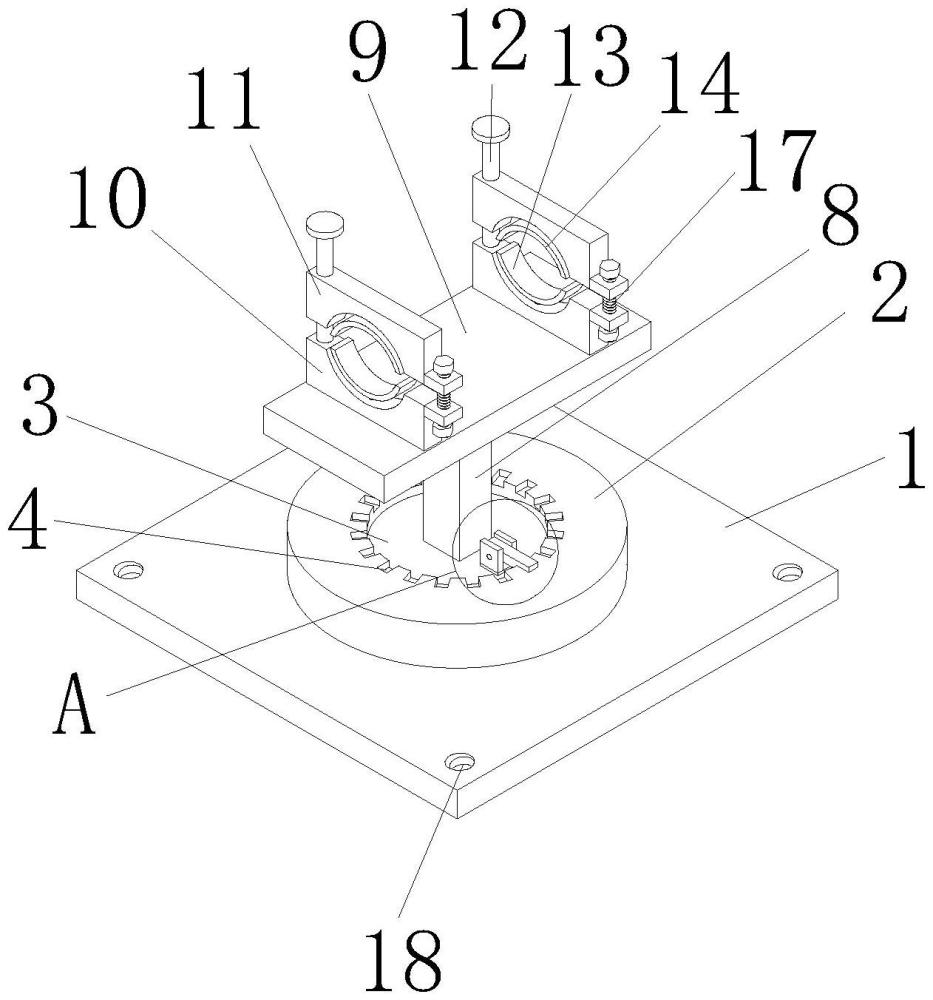 一种管道安装架的制作方法