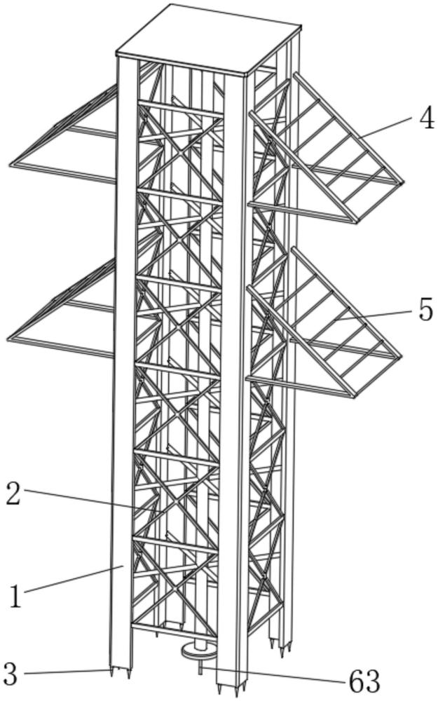 防结冰输电铁塔的制作方法