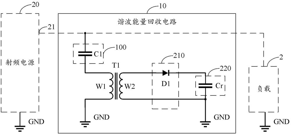 谐波能量回收电路以及射频电源设备的制作方法