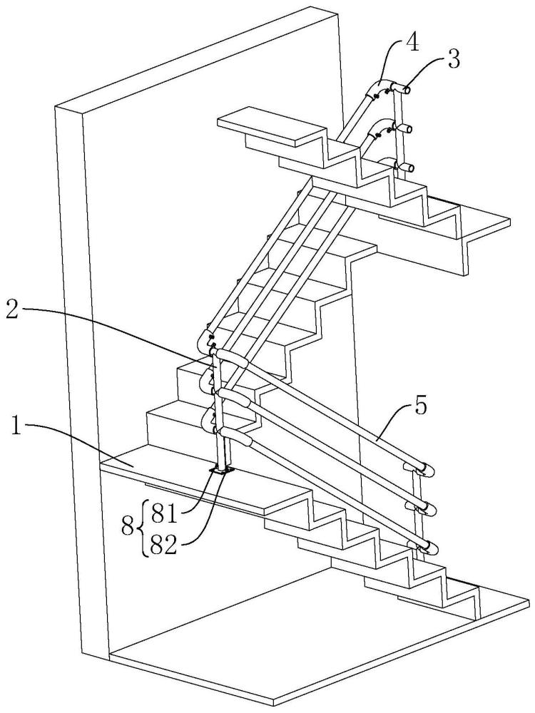 一种通用型装配式结构楼梯防护结构的制作方法