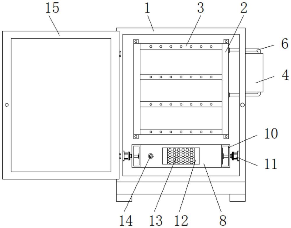 一种稳定防潮抗震抗干扰型PLC控制机柜的制作方法