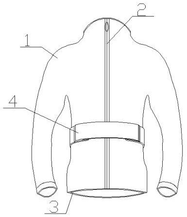 一种方便粘贴铭牌的运动服的制作方法