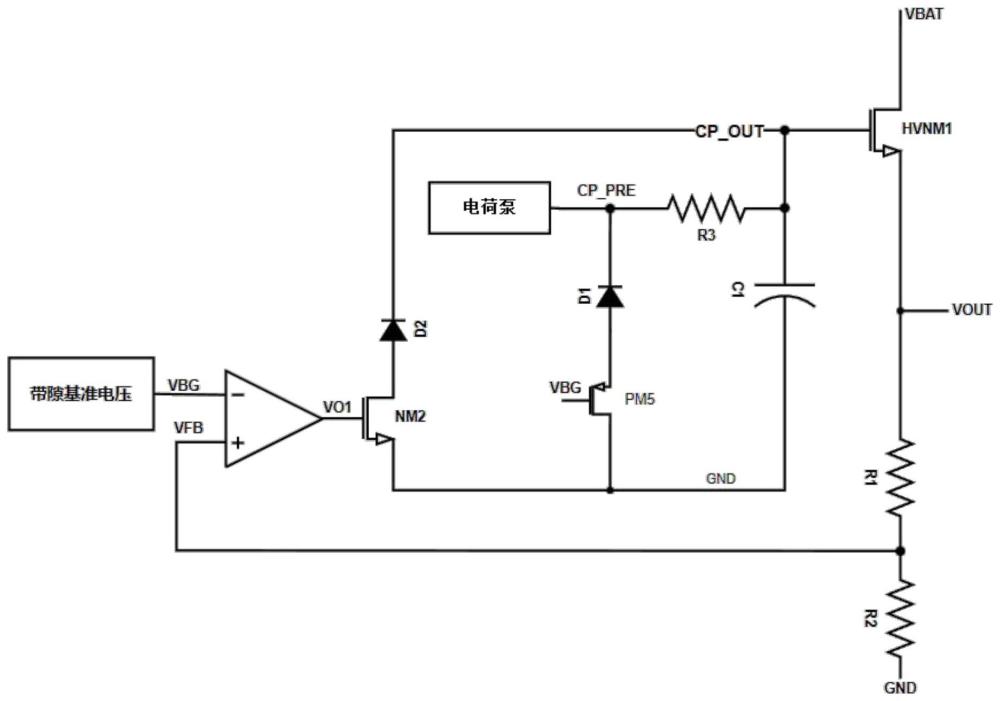一种低功耗的自适应低电压的高压稳压电路的制作方法