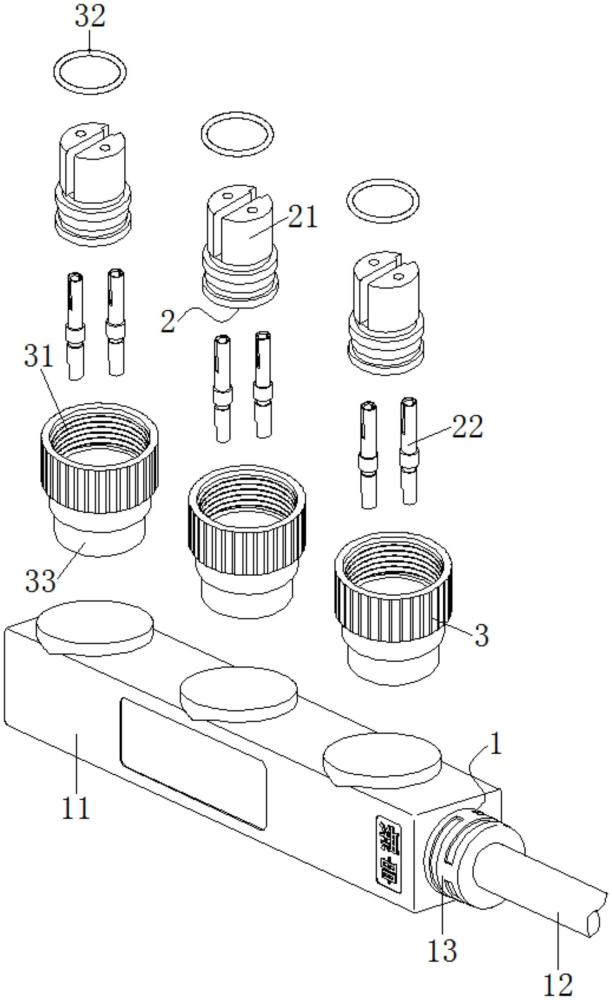 一种模组式的排插结构连接器的制作方法