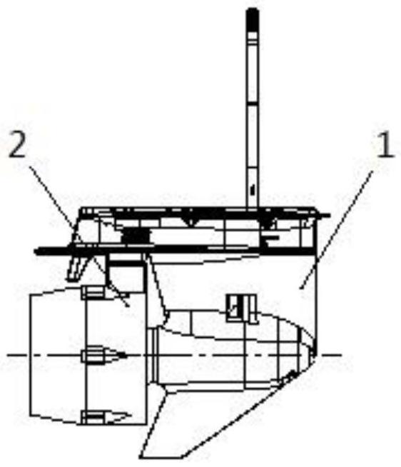 一种安装简易的舷外喷水推进装置的制作方法