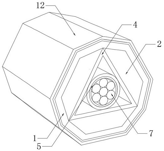 一种舰船用数字通信电缆的制作方法