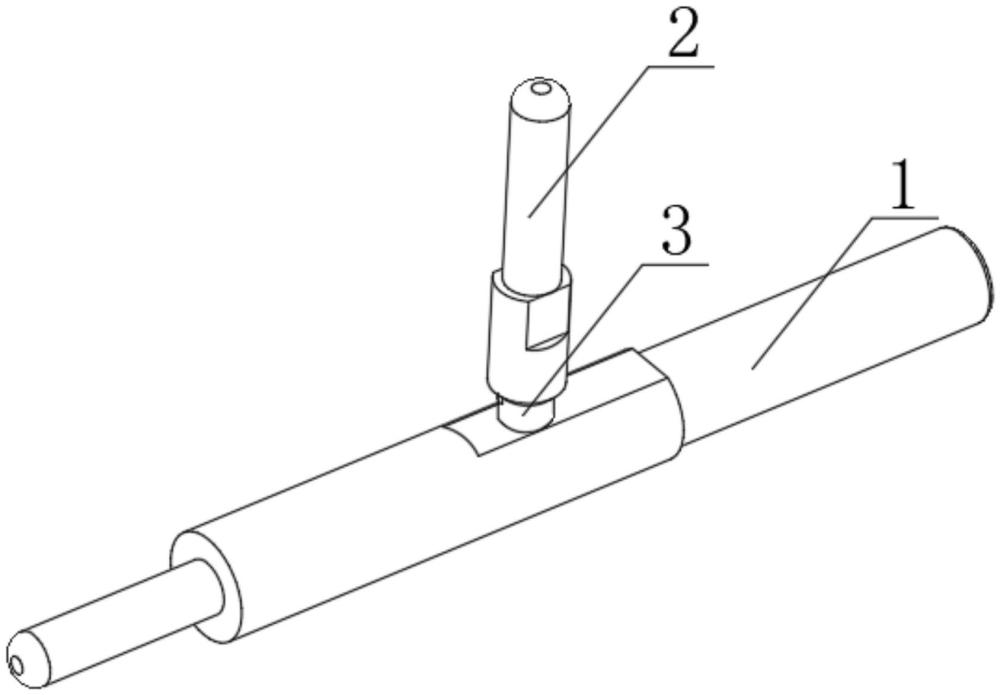 一种带有横竖端子的三通及横竖端子的制作方法