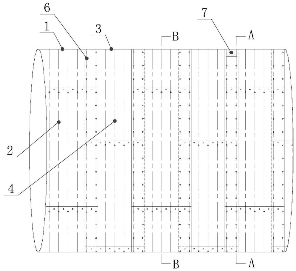 波形限位加强伸缩结构拼装式波纹管的制作方法