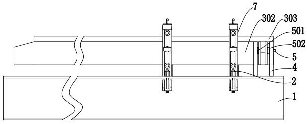 一种生产轨枕模具用张拉杆定位承重装置的制作方法