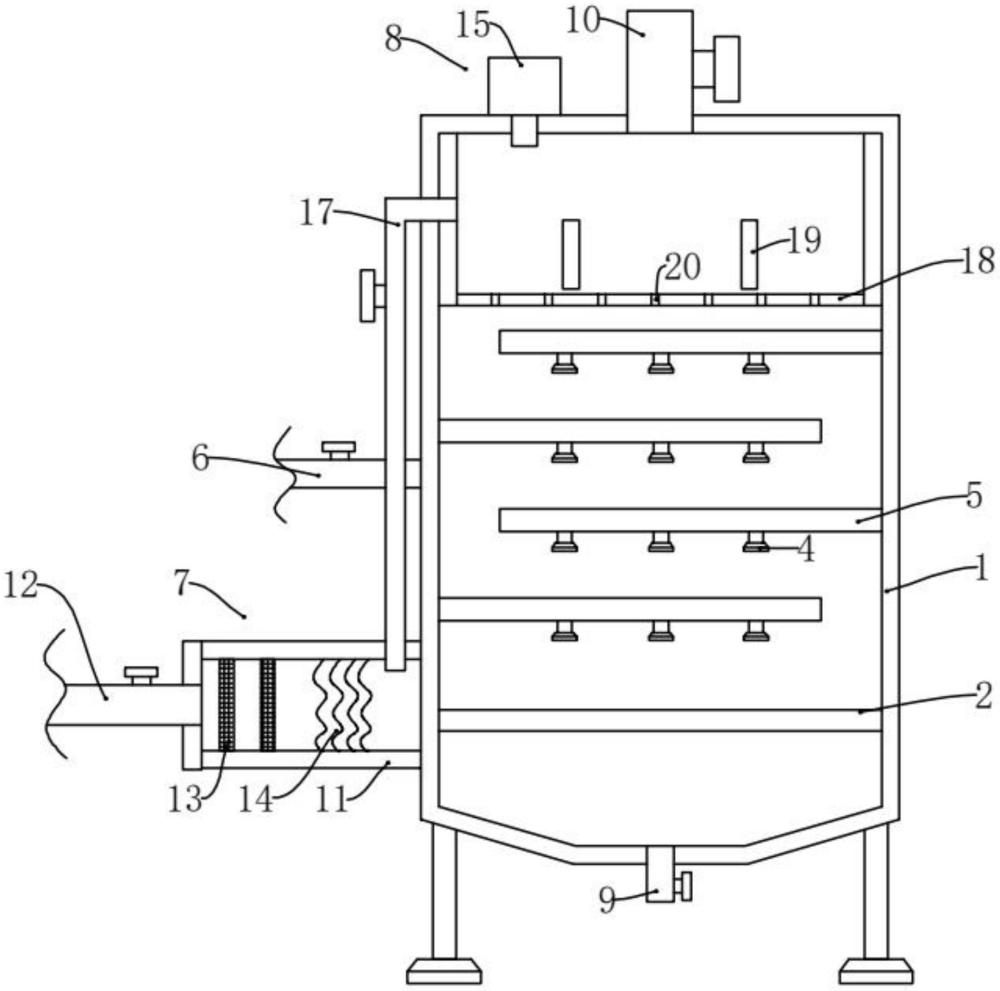 一种CFB锅炉烟气处理装置的制作方法