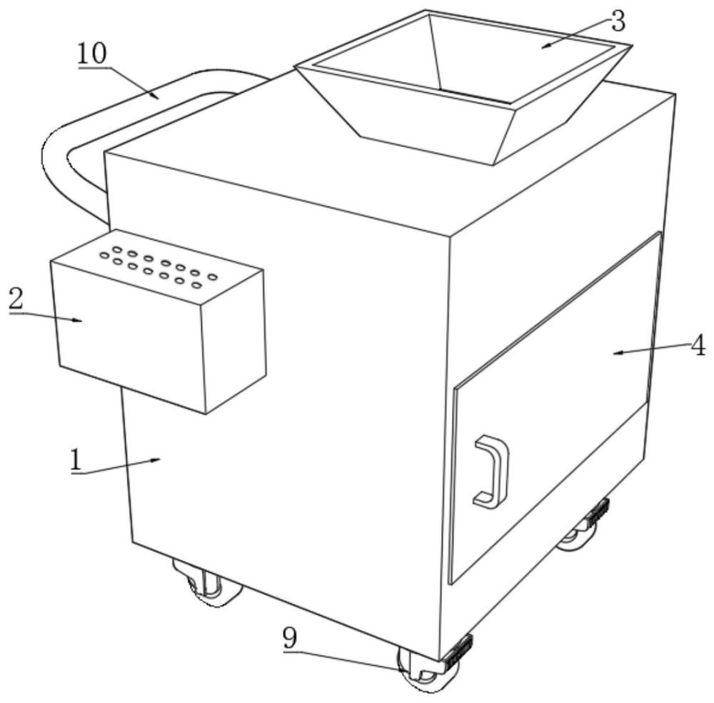 一种建筑废弃物处置移动工作站的制作方法