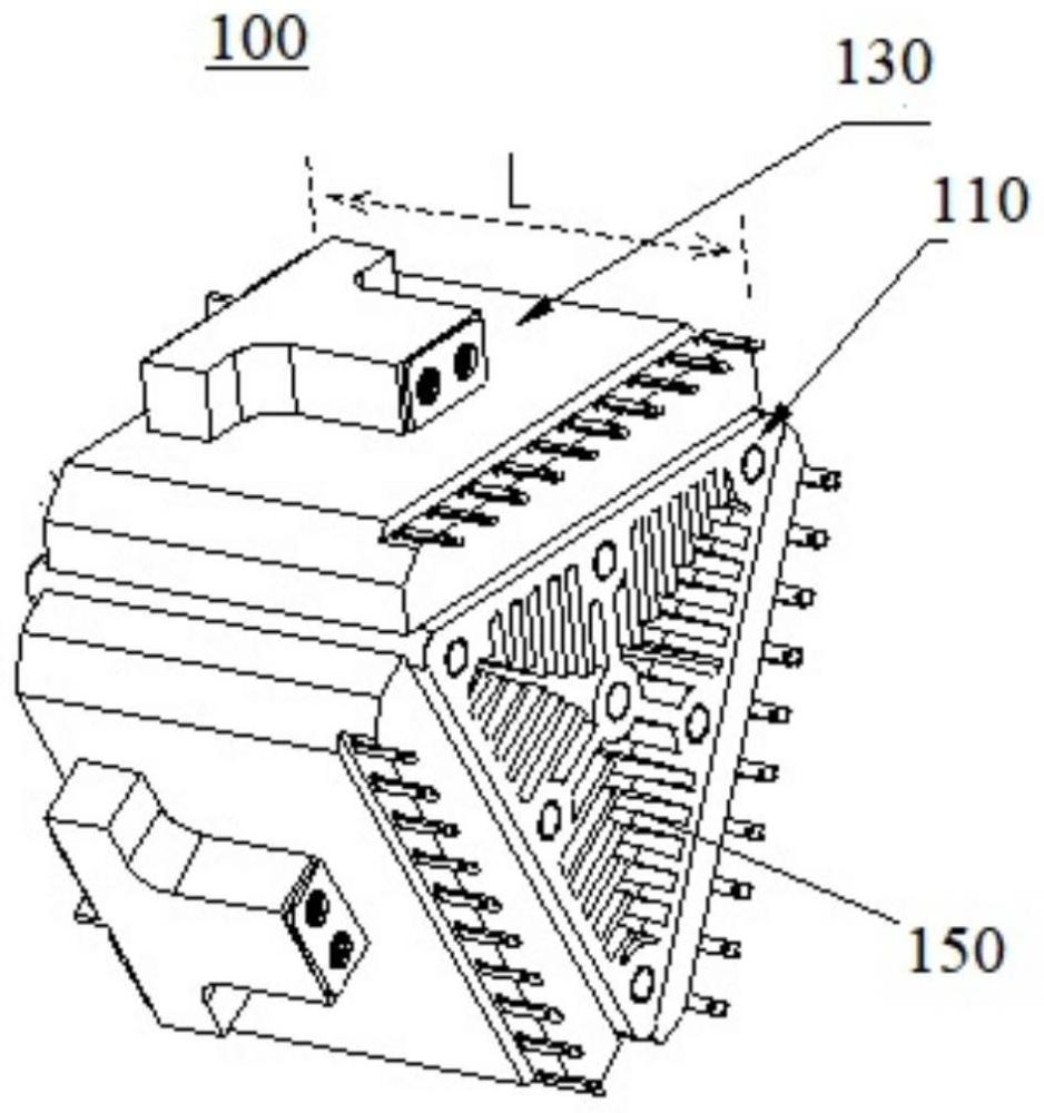 功率模块散热封装结构、电机控制器和电驱总成的制作方法