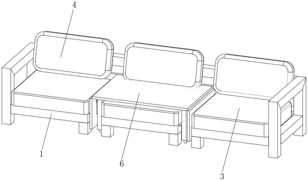 一种模块化组合沙发的制作方法