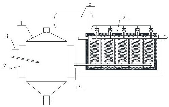 一种燃磷炉余热高效回收利用系统的制作方法