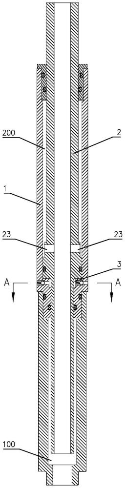 长度自适应变化和压力平衡的高压流体输送用管路组件的制作方法
