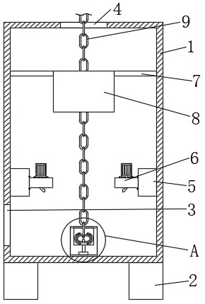 一种锚链生产用编环焊接一体化装置的制作方法