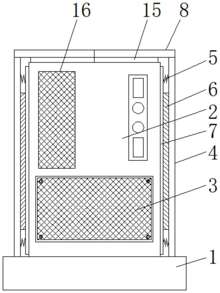 一种具备安全防护结构的风机箱及使用方法与流程