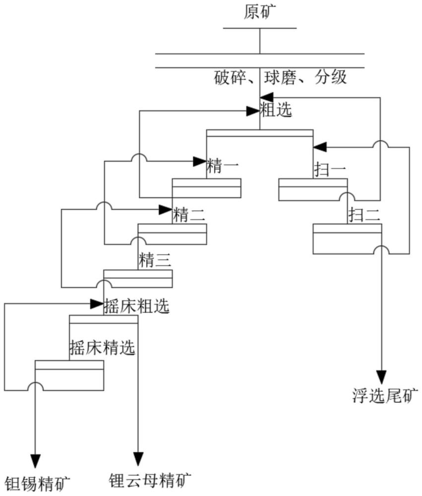 一种从锂云母矿中提钽锡的方法与流程