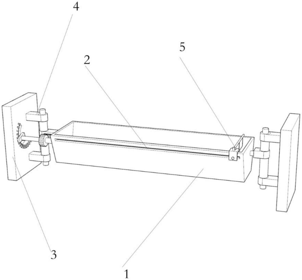 可调节式养鸡料槽的制作方法