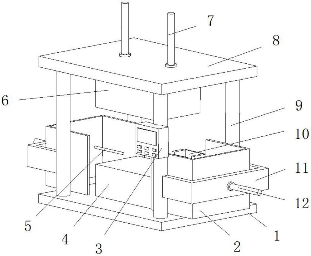 一种具备防压伤防护结构的注塑模具的制作方法