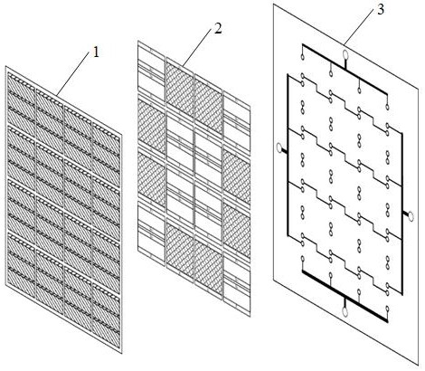 一种马赛克钙钛矿-晶硅太阳电池组件及其制备方法