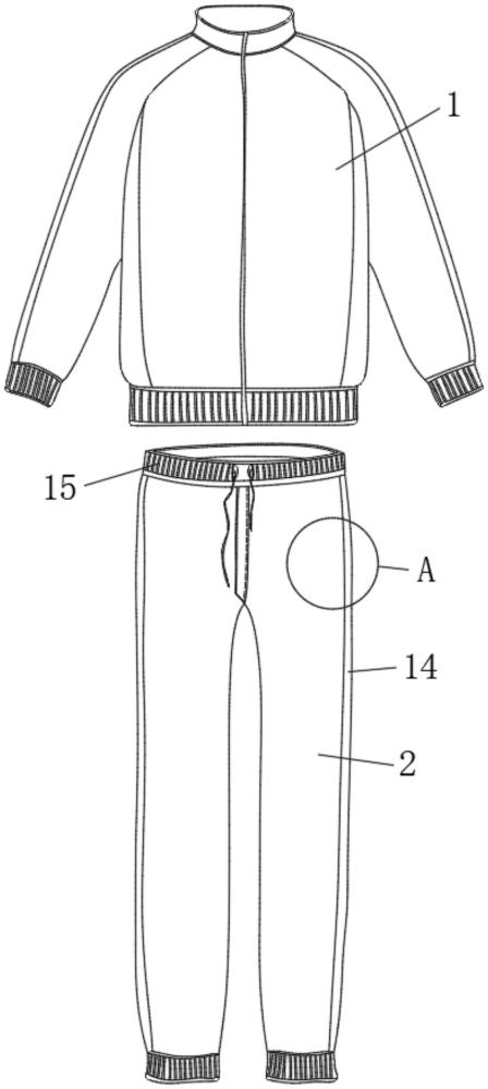 一种耐磨防污易水洗的校服的制作方法