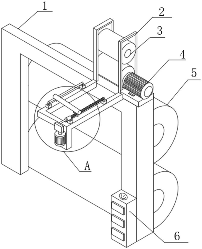 一种具有送料功能的织带定型机的制作方法