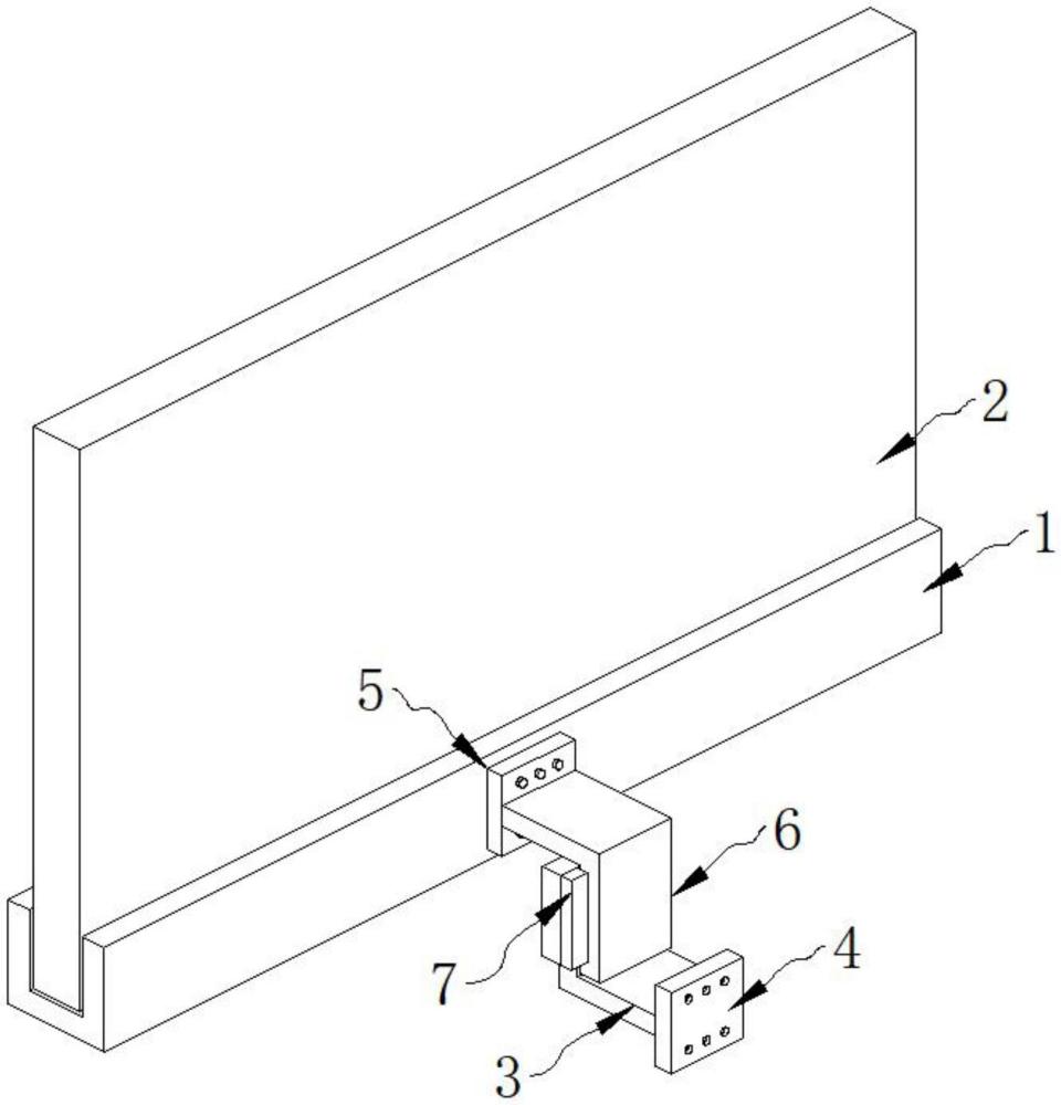 一种建筑幕墙支撑结构的制作方法